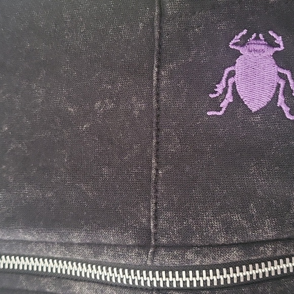 Beetlejuice Full Zipper Hoodie  -XXS - Picture 4 of 4